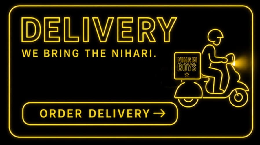 Delivery from Nihari Boys